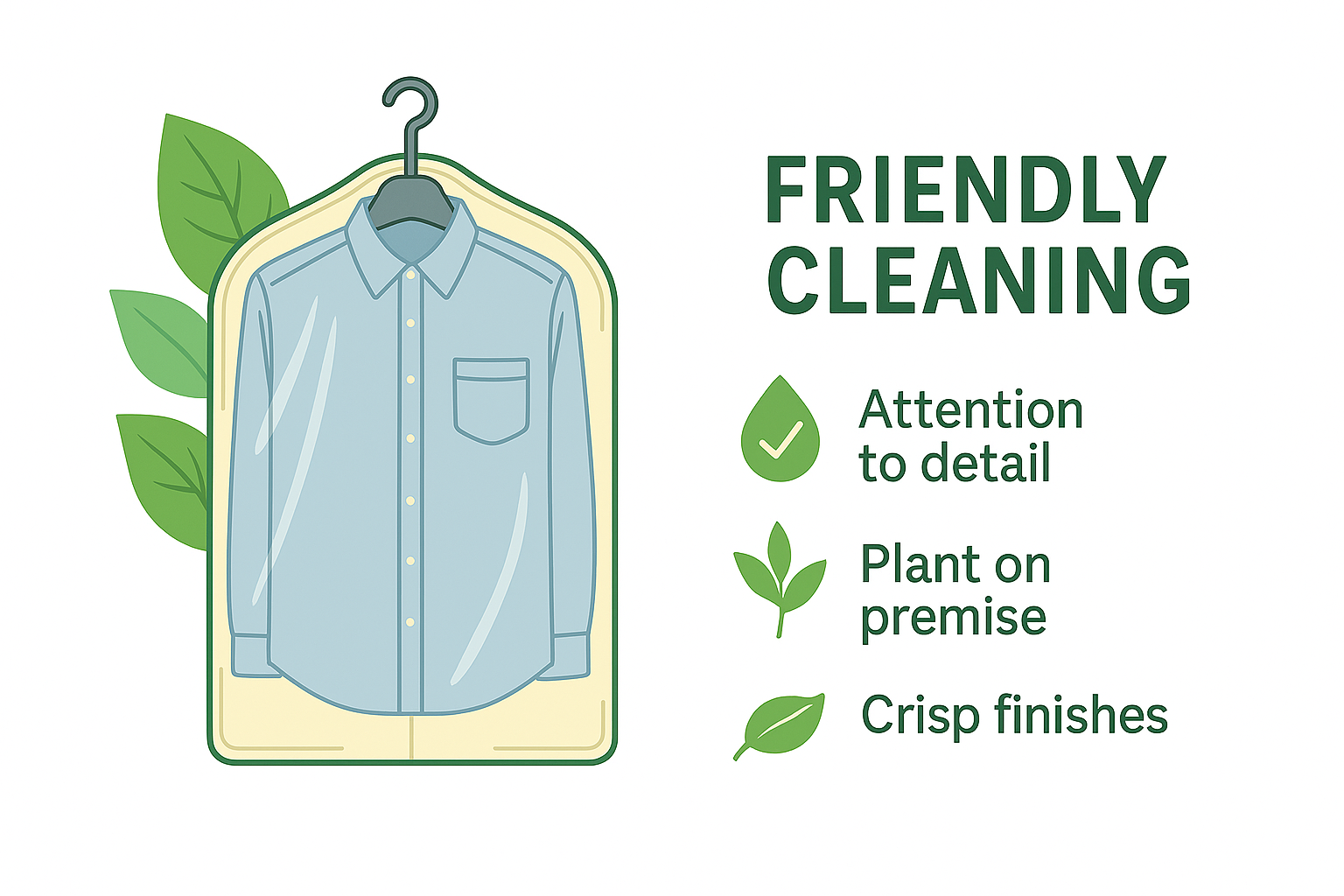 Friendly dry cleaning